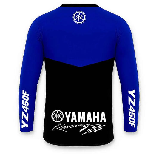 Yamaha New MXGP Super Motocross Racing Jersey Men And Women Oversized Breathable And Quick Drying Motorcycle Riding T-Shirt