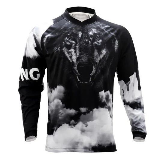 Quick Dry Summer MTB Jersey Short Sleeve Downhill T Shirt Cycling Motocross DH Wear BMX Mountain Bike Clothing
